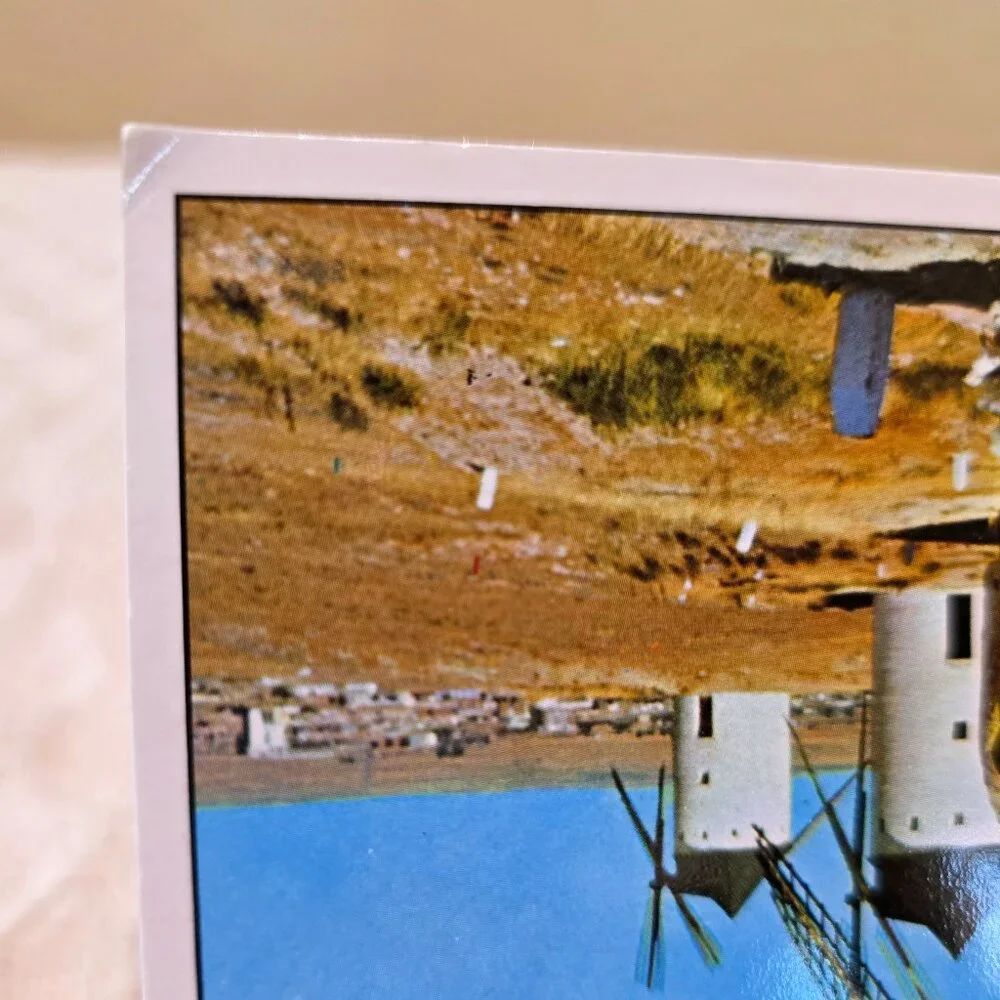 Vintage Alcazar de San Juan Spain Cuidad Real Windmill Spanish Postcard Unp